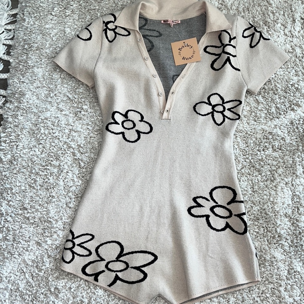 Bailey Rose sweater romper